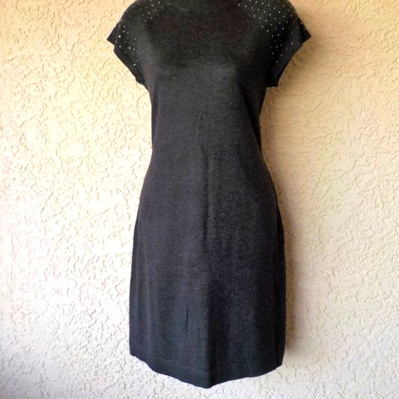 *High Neck APT. 9 Sweater Dress- Size M - Picture 3 of 7